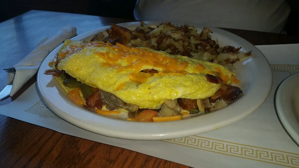 Omelette with Mushroom and Cheese
